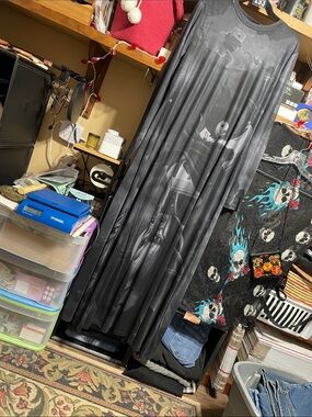 #293 size 3xl Killstar NWT Black Adventure Time maxi dress